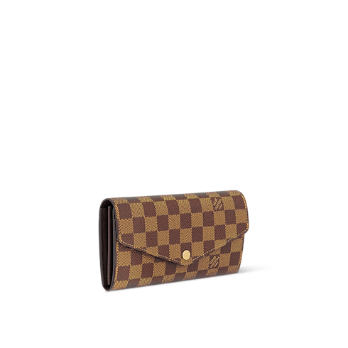Sarah Wallet Damier Ebene Canvas in Women's Wallets and Small Leather Goods All Wallets and Small Leather Goods collections by Louis Vuitton (Product zoom)