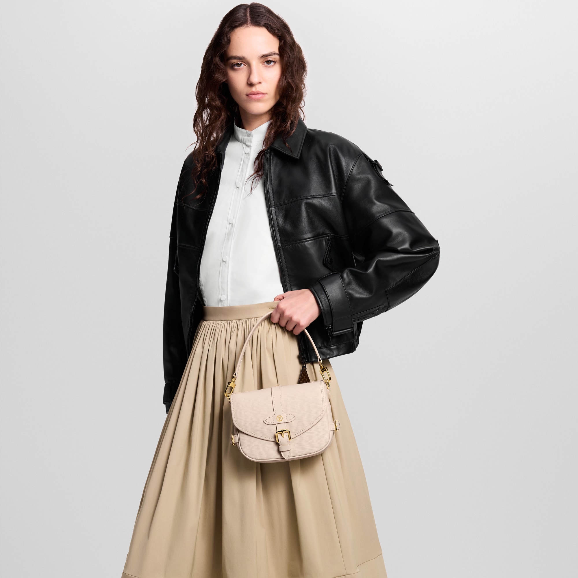 Saumur BB Epi Leather in Women