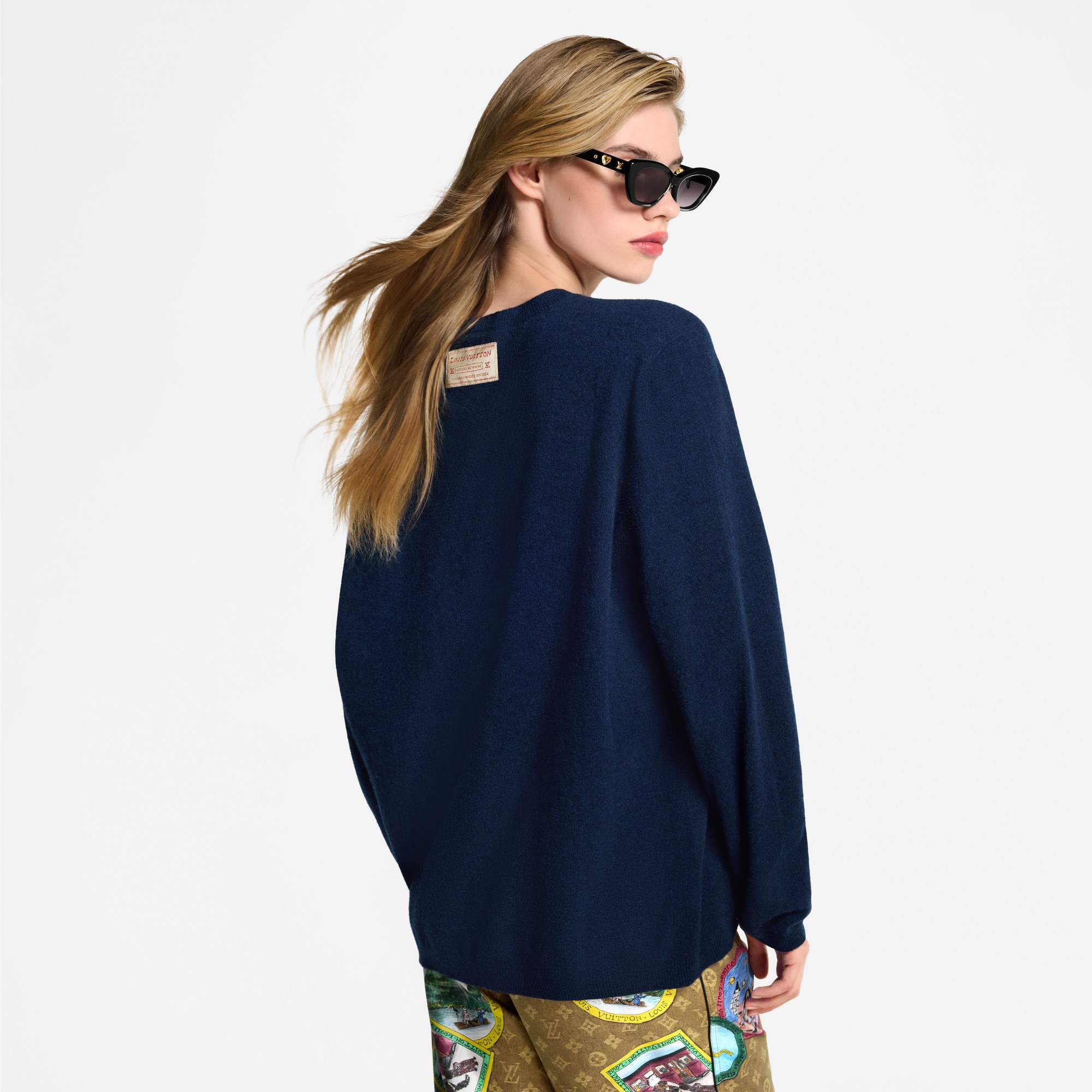 Seamless Cashmere Pullover  in Women