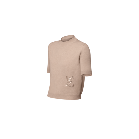 Sequin Signature Knit Top in Women's Ready-to-Wear Tops collections by Louis Vuitton (Product zoom)