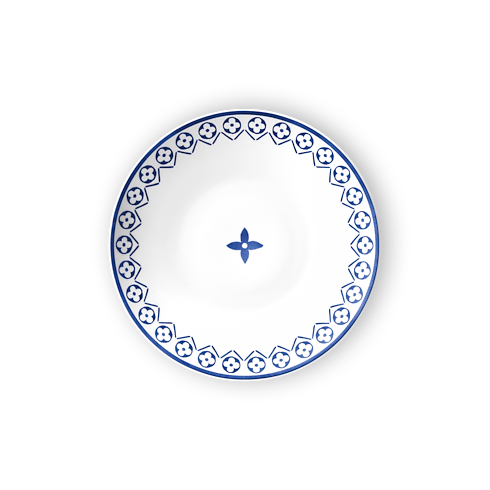 Set Of 2 Dessert Plates Monogram Flower Tile in Trunks, Travel and Home's Home and Art of Dining Art of Dining collections by Louis Vuitton (Product zoom)