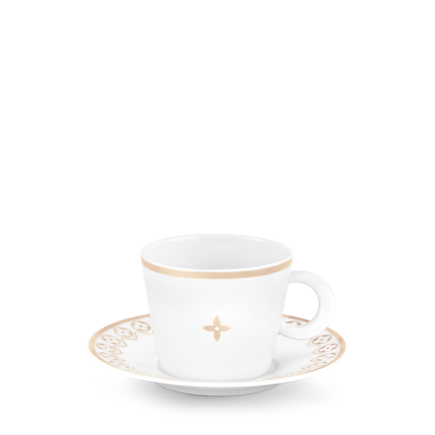Set Of 2 Teacups And Saucers in Trunks, Travel and Home's Home and Art of Dining Art of Dining collections by Louis Vuitton (Product zoom)