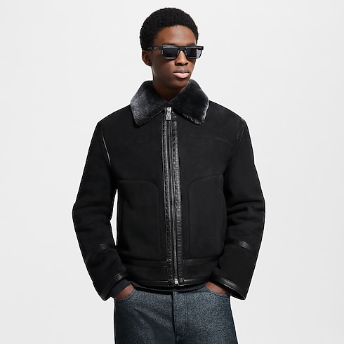 Shearling Blouson in Men's Ready-to-Wear Outerwear and Coats collections by Louis Vuitton (Product zoom)