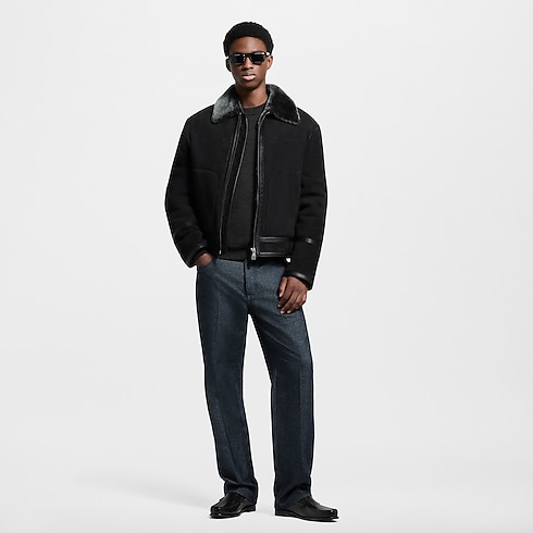 Shearling Blouson in Men's Ready-to-Wear Outerwear and Coats collections by Louis Vuitton (Product zoom)