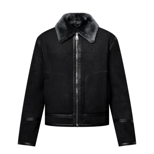 Shearling Blouson in Men's Ready-to-Wear Outerwear and Coats collections by Louis Vuitton (Product zoom)
