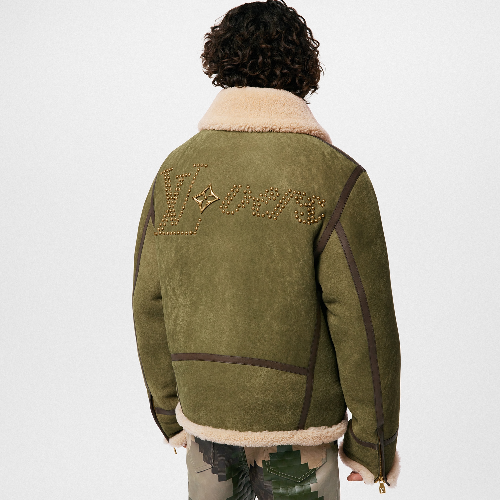Shearling Bombardier  in Men