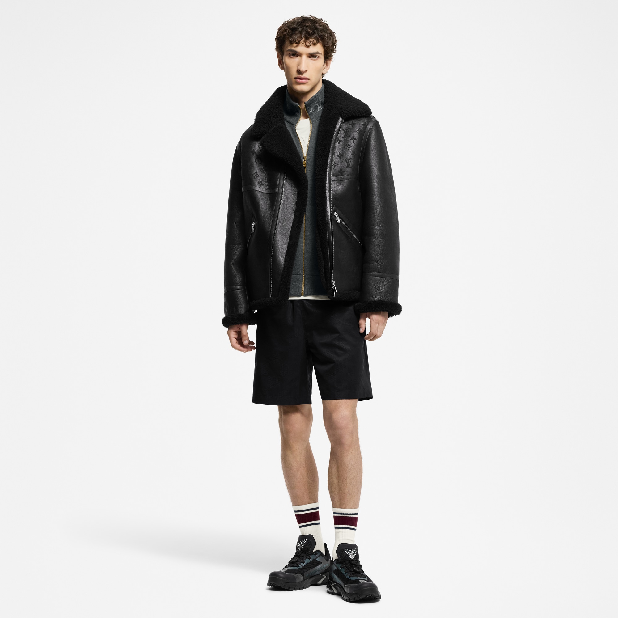 Shearling Bombardier  in Men