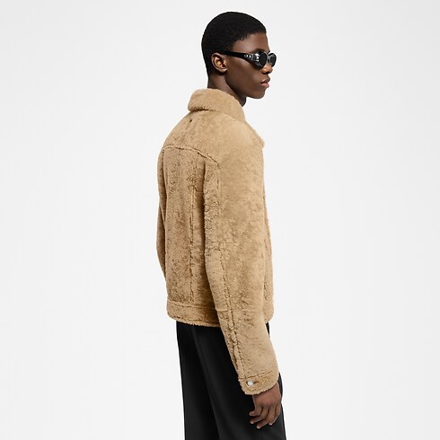 Shearling Trucker Jacket in Men's Ready-to-Wear Outerwear and Coats collections by Louis Vuitton (Product zoom)