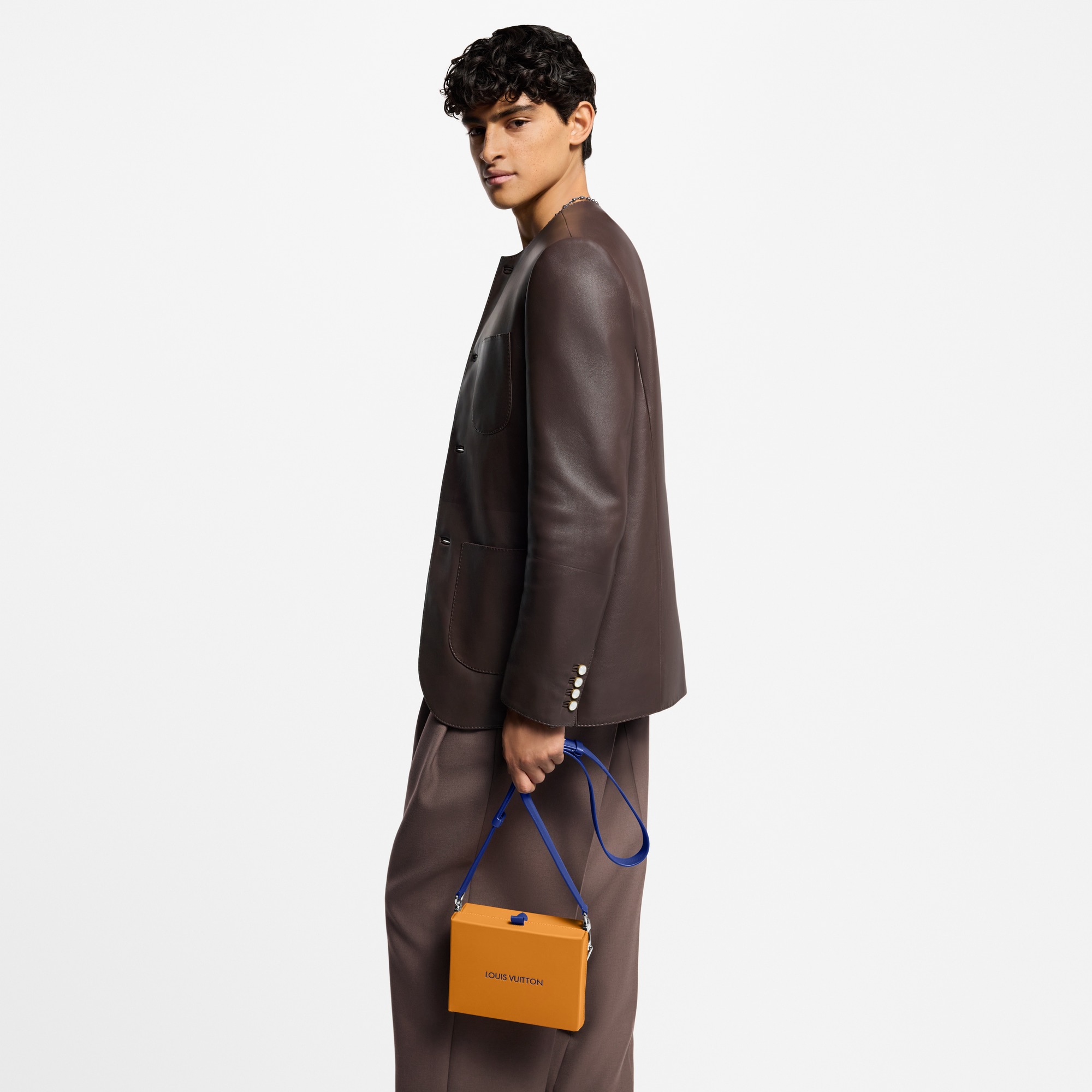 Shopper Clutch Other Leathers in Bags and Small Leather Goods