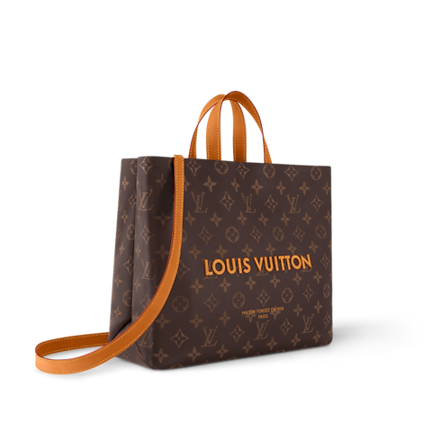 Shopper Tote MM Autres Cuirs Monogram in Bags and Small Leather Goods's Men Bags Newness collections by Louis Vuitton (Product zoom)