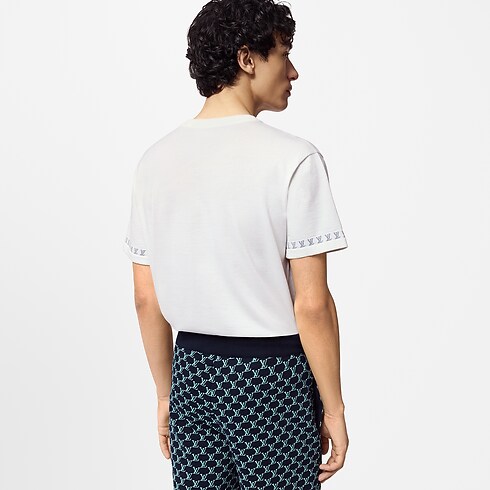 Short-Sleeved Cotton Crewneck in Men's Ready-to-Wear All Ready-to-Wear collections by Louis Vuitton (Product zoom)