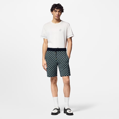 Short-Sleeved Cotton Crewneck in Men's Ready-to-Wear All Ready-to-Wear collections by Louis Vuitton (Product zoom)