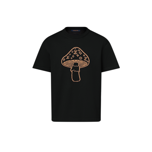 Short-Sleeved Intarsia Crewneck in Men's Ready-to-Wear All Ready-to-Wear collections by Louis Vuitton (Product zoom)