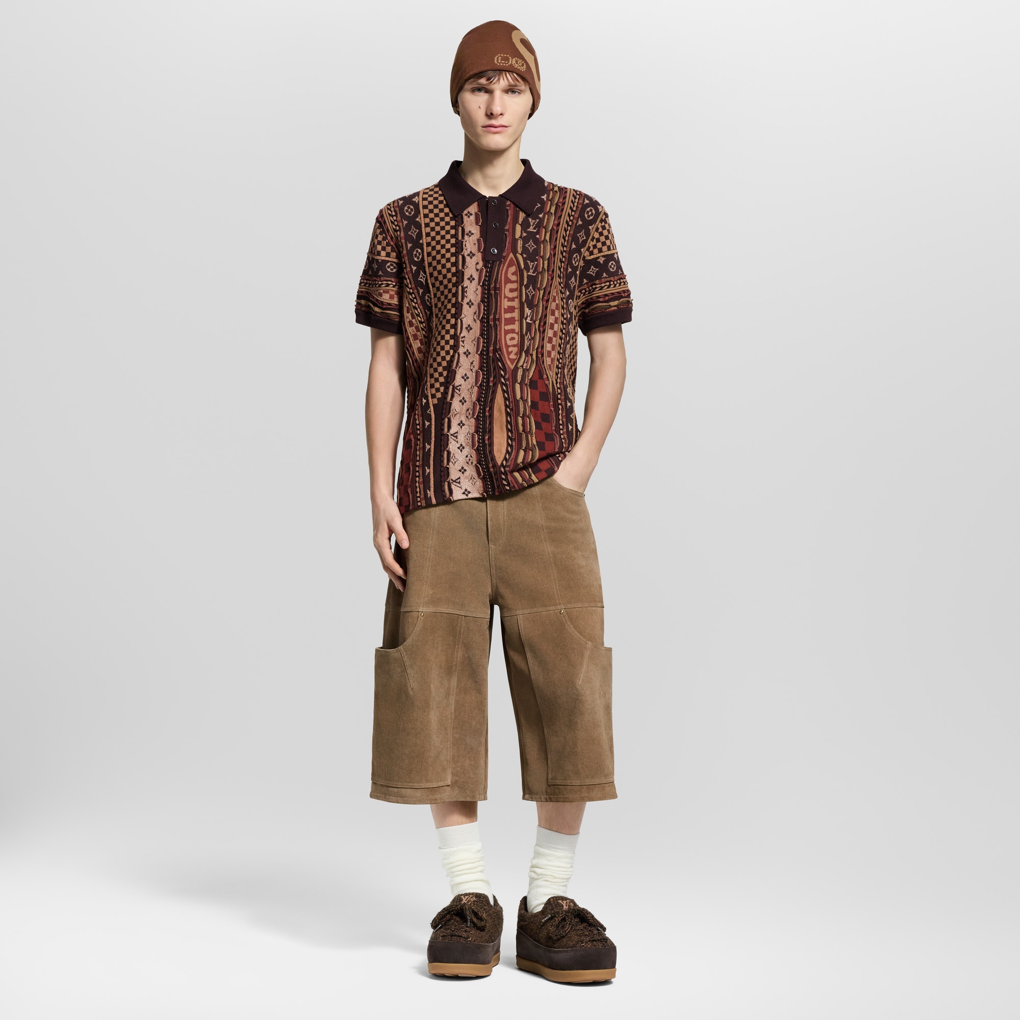 Short-Sleeved Polo Shirt  in Men