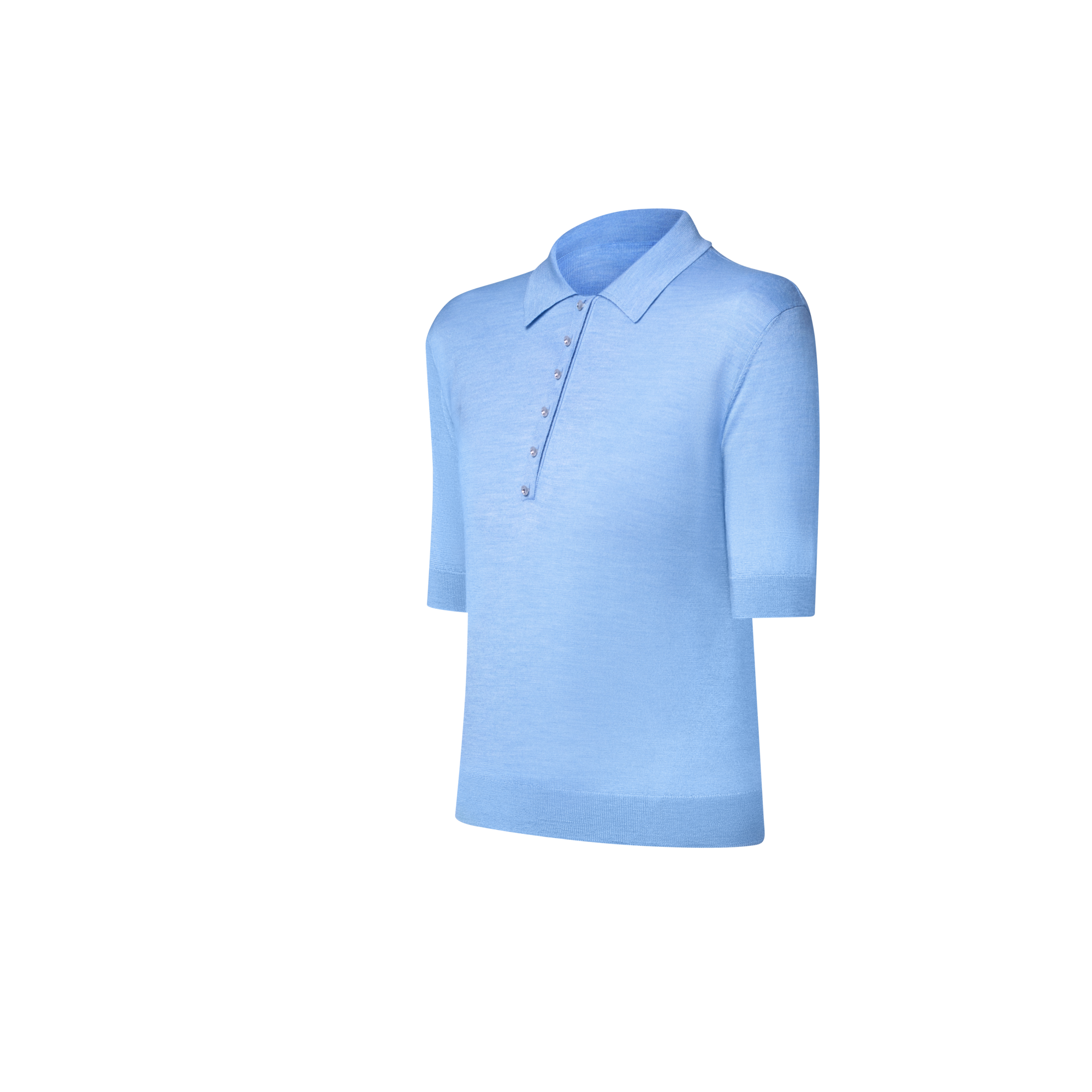 Short-Sleeved Polo Top  in Women