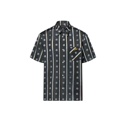 Short-Sleeved Silk Shirt in Men's Ready-to-Wear Shirts collections by Louis Vuitton (Product zoom)