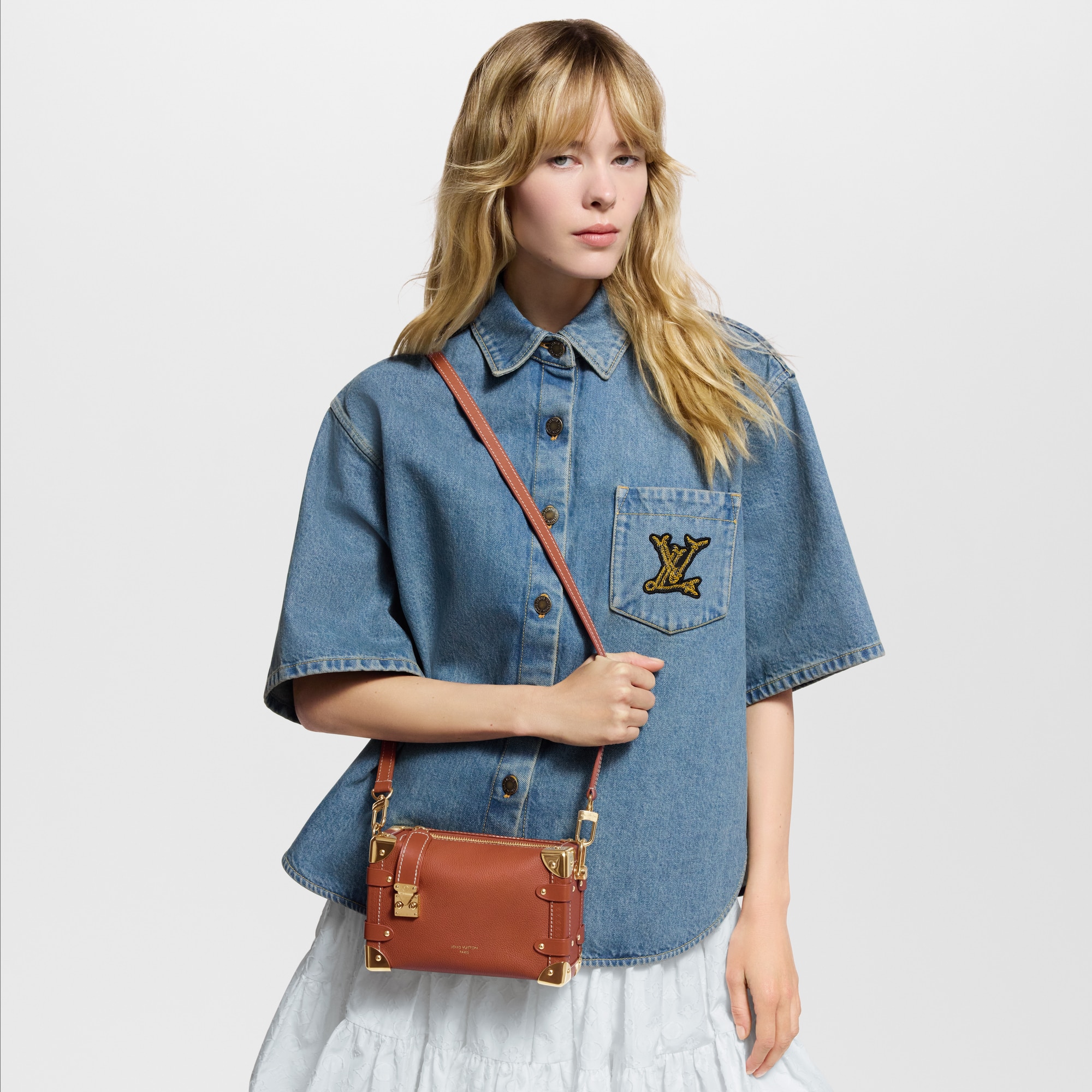 Side Trunk PM Fashion Leather in Women