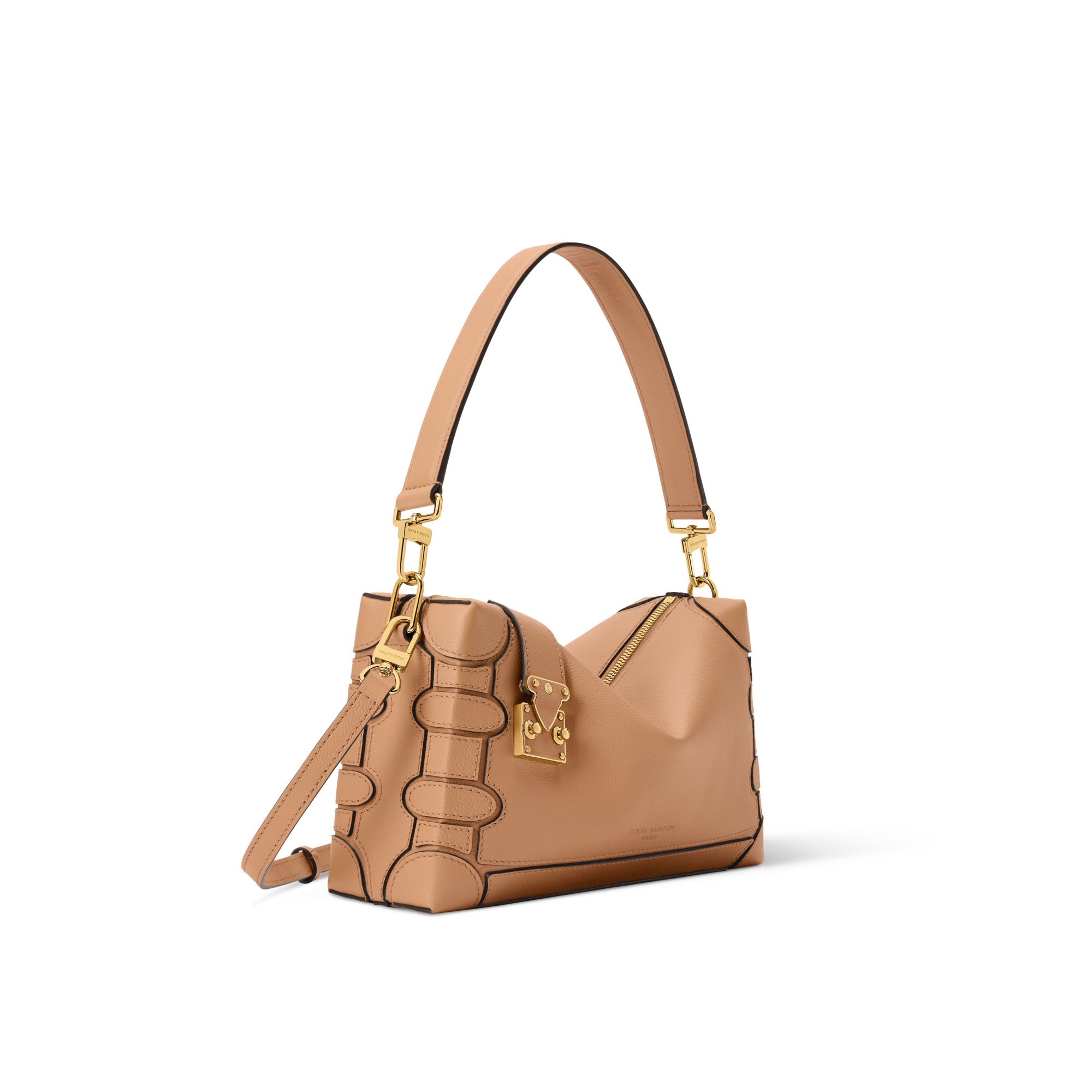 Side Trunk Silhouette Fashion Leather in Bags and Small Leather Goods