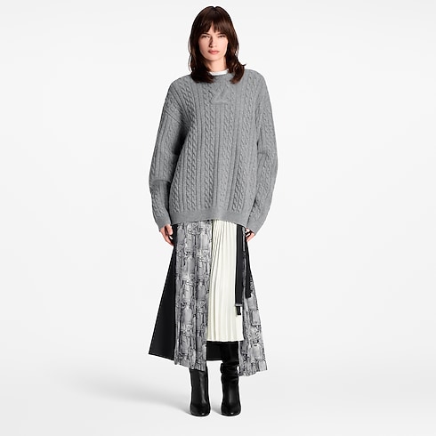 Signature Cable Knit Pullover in Men's Discontinued Product Obs 10 collections by Louis Vuitton (Product zoom)