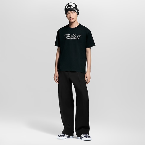 Signature Embellished T-Shirt in Men's Ready-to-Wear T-Shirts and Polos collections by Louis Vuitton (Product zoom)