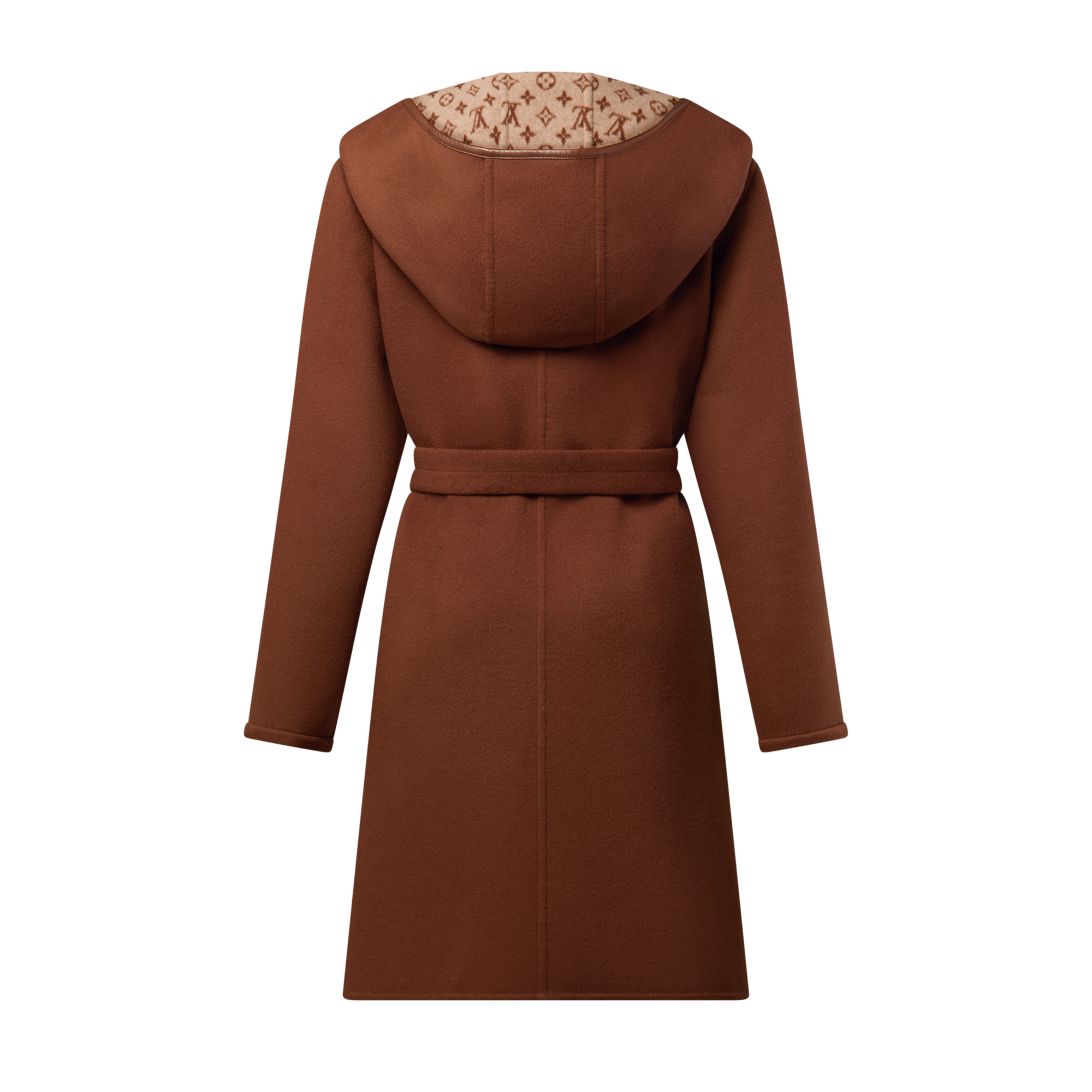Signature Hooded Wrap Coat  in Women