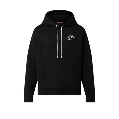 Signature Hoodie With Embroidery in Men's Ready-to-Wear Knitwear and Sweatshirts collections by Louis Vuitton (Product zoom)