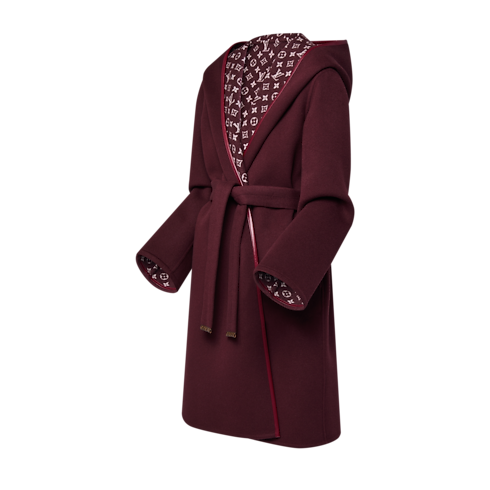 Signature Long Hooded Wrap Coat in Women's Ready-to-Wear Coats and Jackets collections by Louis Vuitton (Product zoom)
