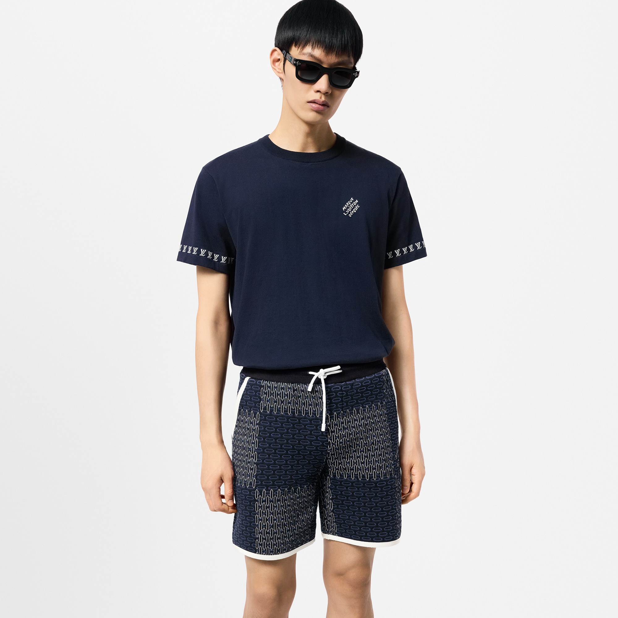 Signature Short-Sleeved Crewneck  in Men