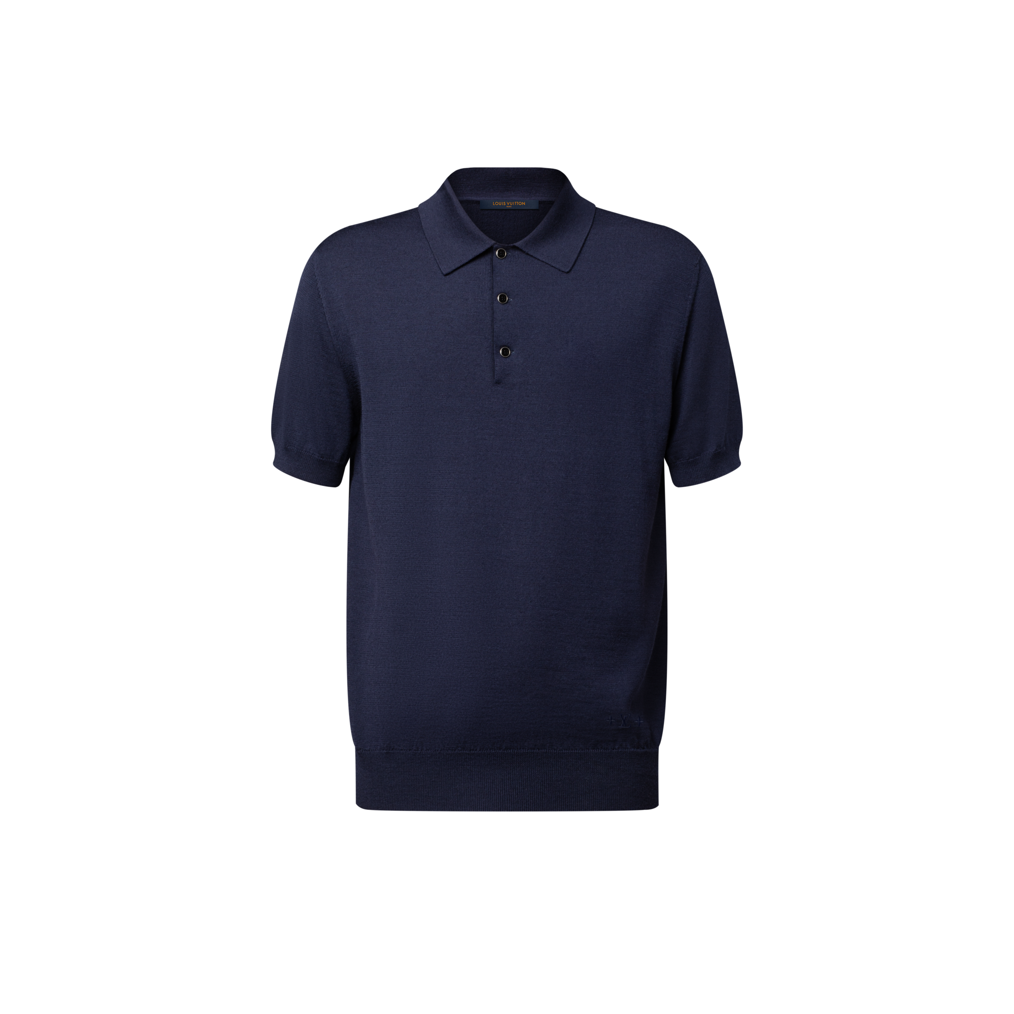 Signature Silk-Blend Short-Sleeved  Polo Shirt  in Men