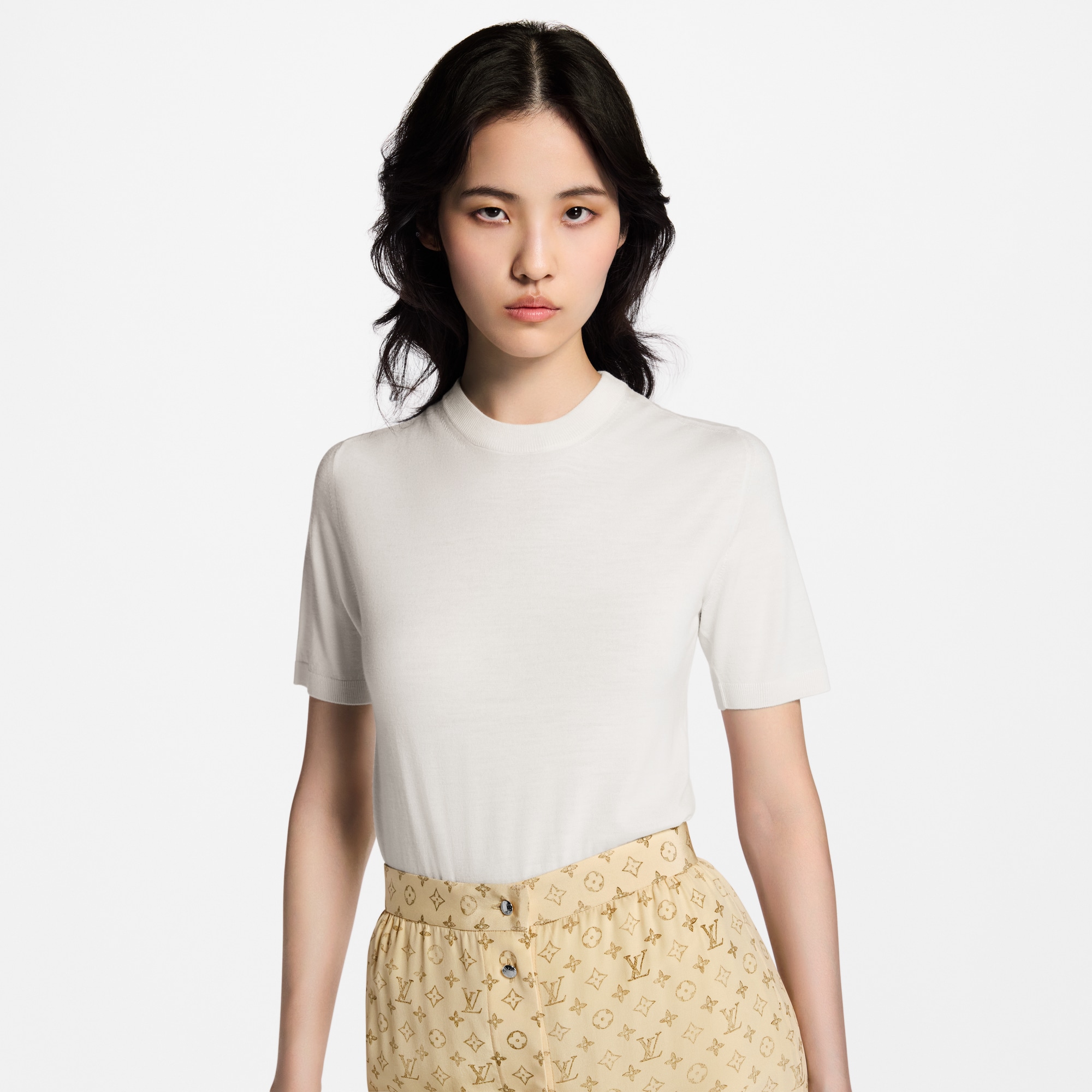 Signature Tag Knit Top  in Women