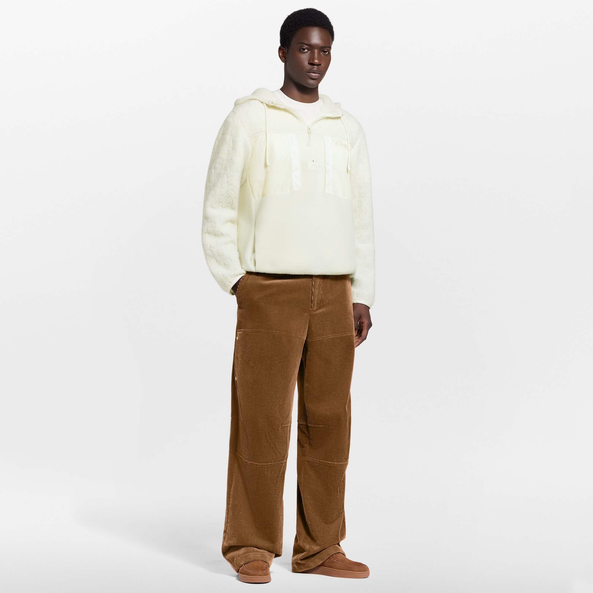 Signature Technical Wool Pile Hoodie  in New