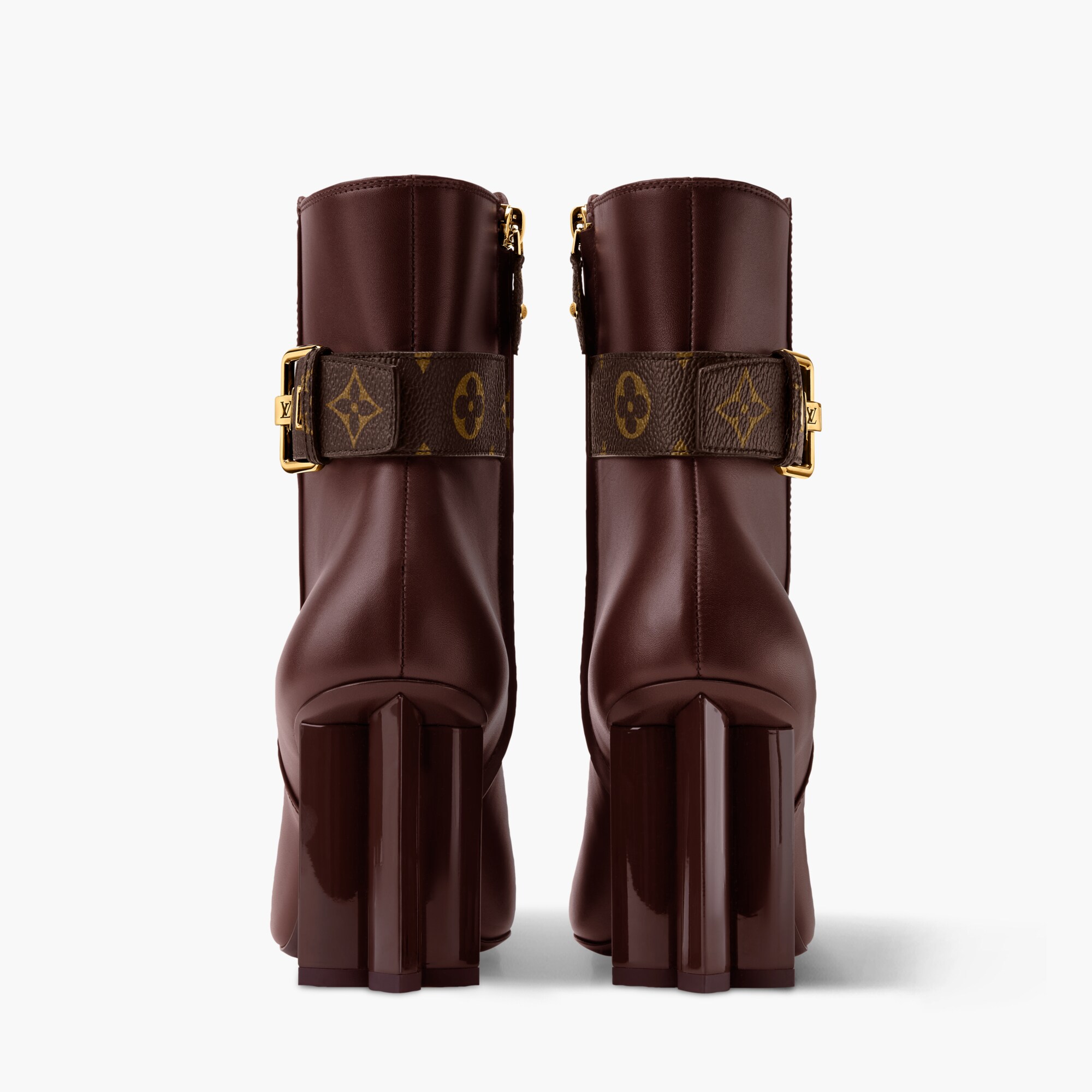 Brown buckle ankle boots Louis Vuitton Star trail leather ankle boots Louis Vuitton Brown size 37.5  main image 3