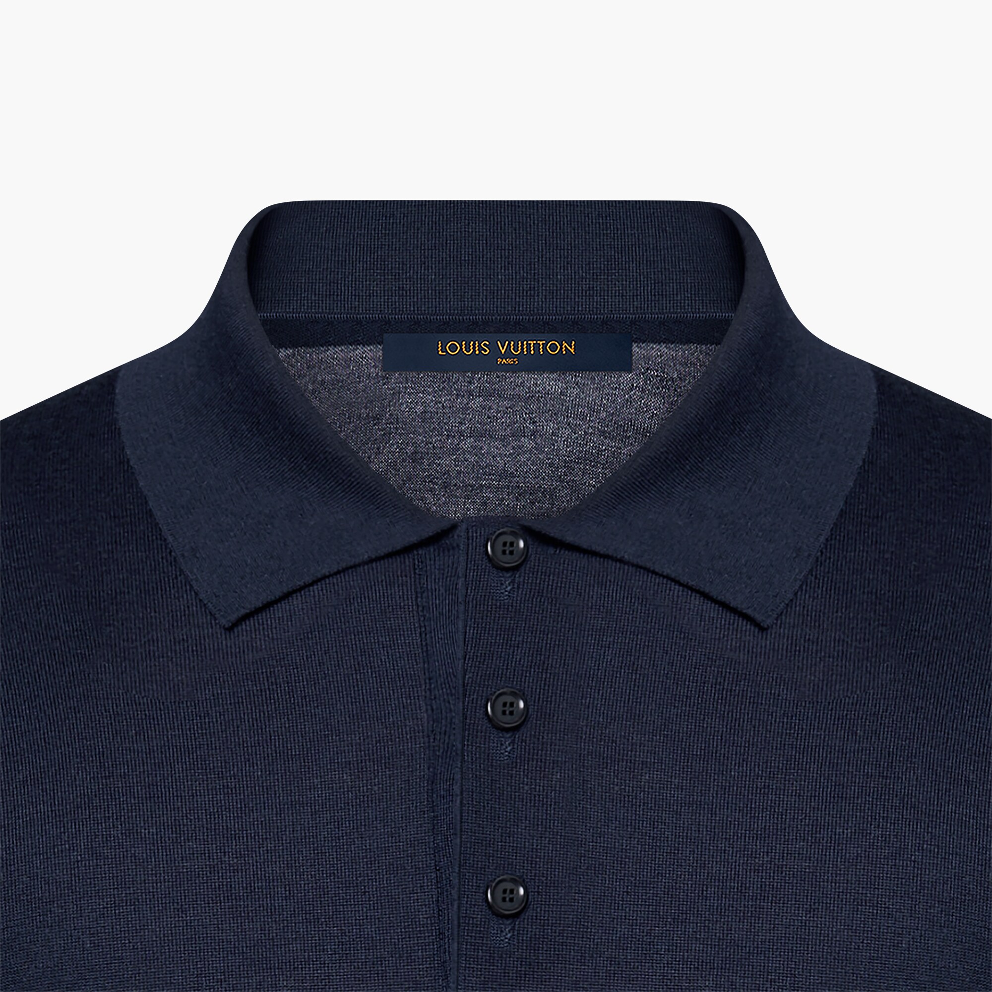 Silk And Cashmere Blend Long-Sleeved Polo Shirt Ready-to-Wear