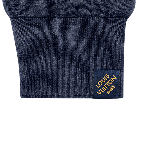 Silk And Cashmere Blend Long-Sleeved Polo Shirt in Men's Ready-to-Wear Knitwear and Sweatshirts collections by Louis Vuitton (Product zoom)