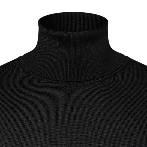 Silk And Cashmere Blend Turtleneck in Men's Ready-to-Wear Knitwear and Sweatshirts collections by Louis Vuitton (Product zoom)