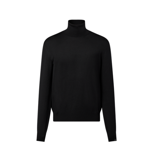 Silk And Cashmere Blend Turtleneck in Men's Ready-to-Wear Knitwear and Sweatshirts collections by Louis Vuitton (Product zoom)