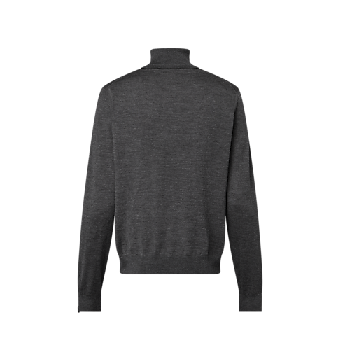 Silk And Cashmere Blend Turtleneck in Men's Ready-to-Wear Knitwear and Sweatshirts collections by Louis Vuitton (Product zoom)
