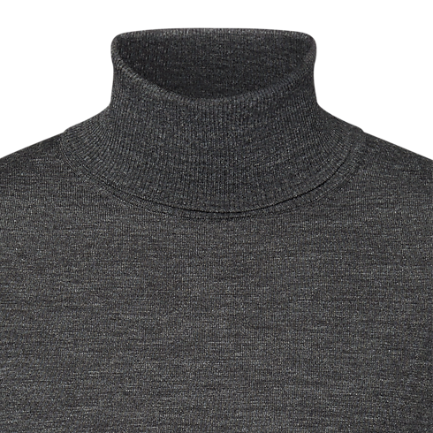 Silk And Cashmere Blend Turtleneck in Men's Ready-to-Wear Knitwear and Sweatshirts collections by Louis Vuitton (Product zoom)