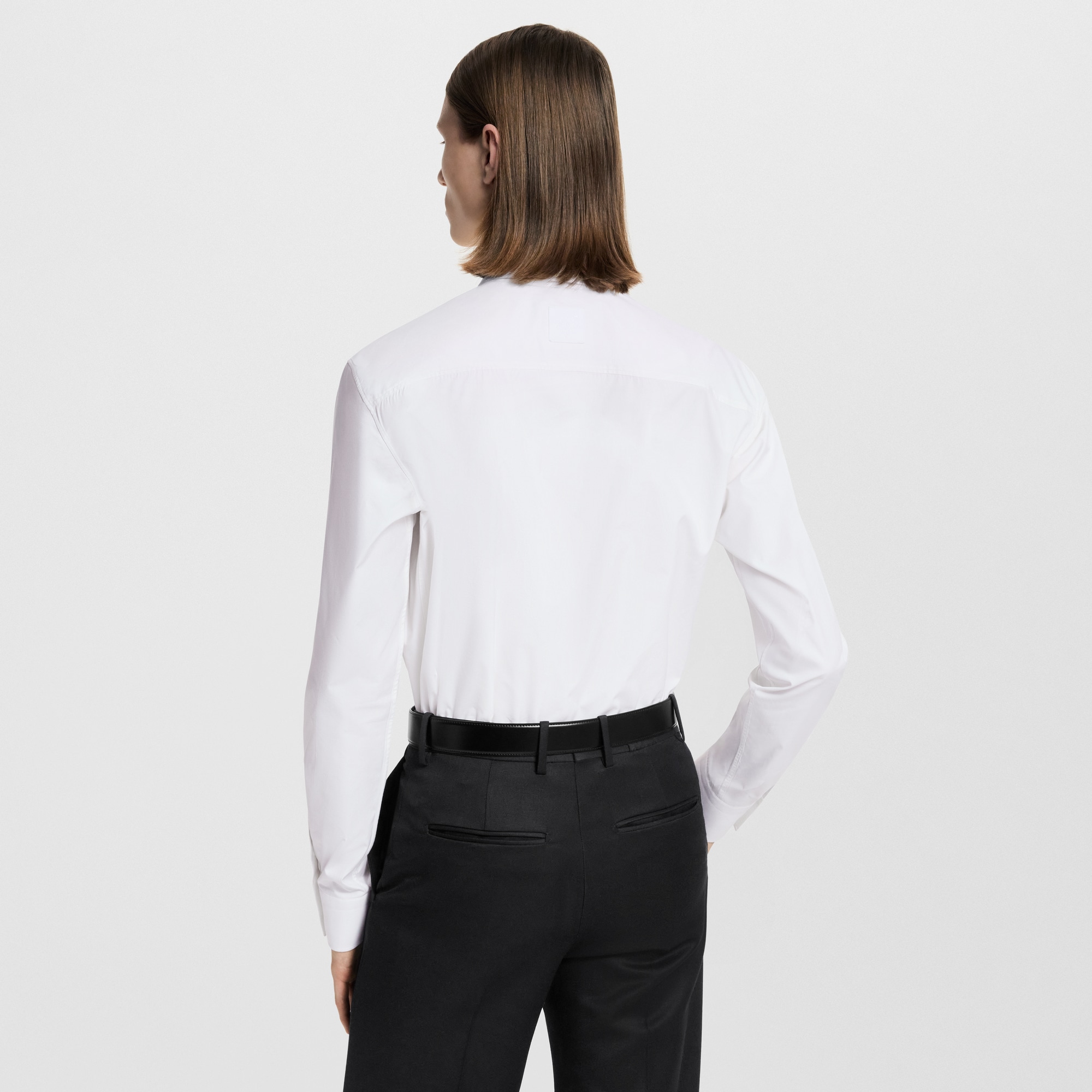 Silk-Blend Evening Shirt  in Men
