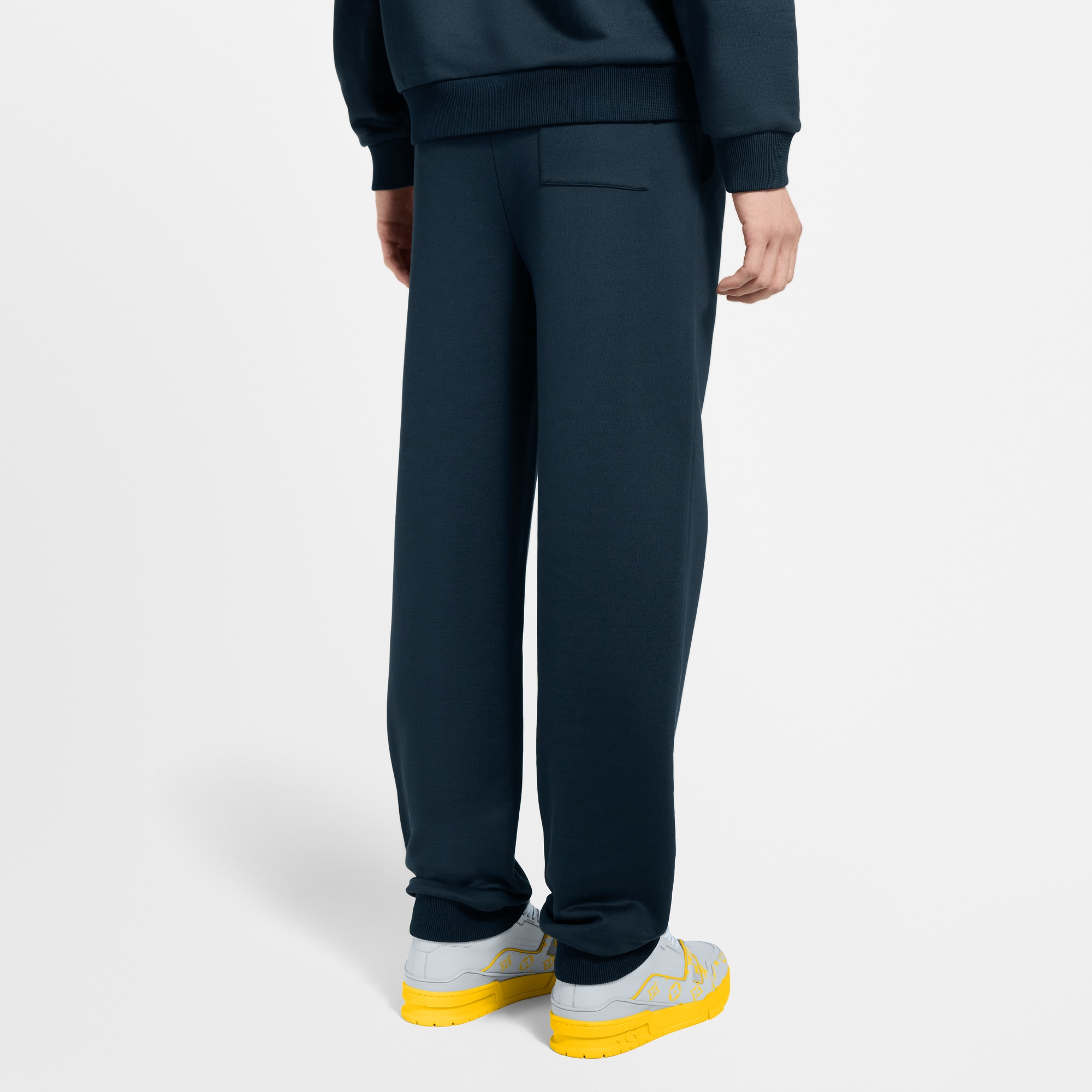 Silk Blend Signature Track Pants  in Men