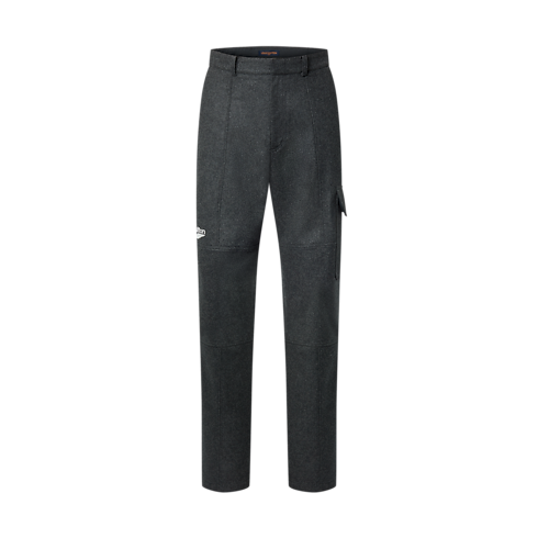 Silk, Cashmere And Wool Blend Double-Face Cargo Pants  in Men's Ready-to-Wear Trousers collections by Louis Vuitton (Product zoom)