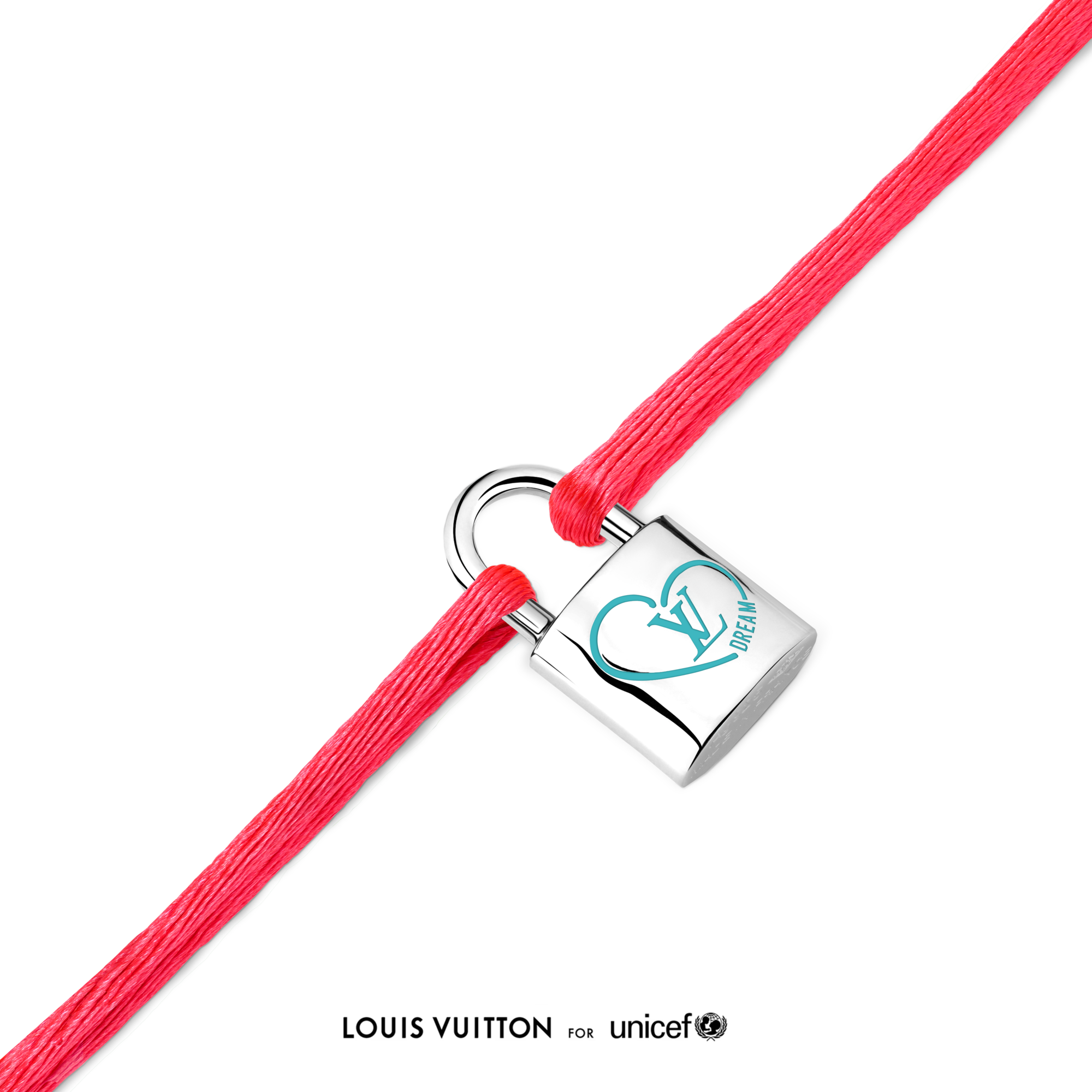 Silver Lockit x Felix Bracelet, Sterling Silver, Blue Lacquer and Polyester Cord  in Jewellery