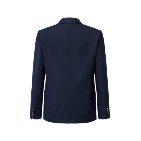 Single-Breasted Denim Notch Lapel Jacket in Men's Ready-to-Wear Denim Collection collections by Louis Vuitton (Product zoom)