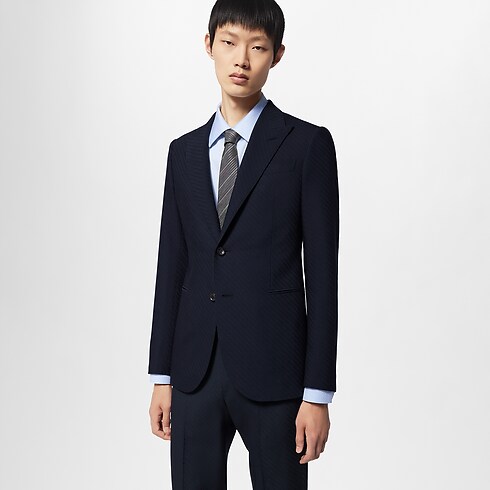 Single-Breasted Wool Pont Neuf Jacket in Men's Ready-to-Wear Blazers and Jackets collections by Louis Vuitton (Product zoom)