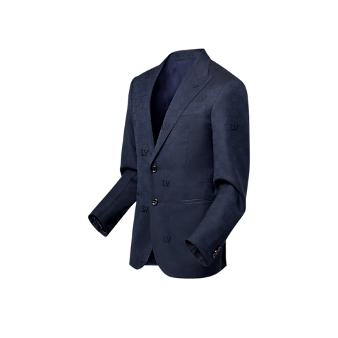 Single-Breasted Wool Pont Neuf Jacket in Men's Ready-to-Wear Blazers and Jackets collections by Louis Vuitton (Product zoom)