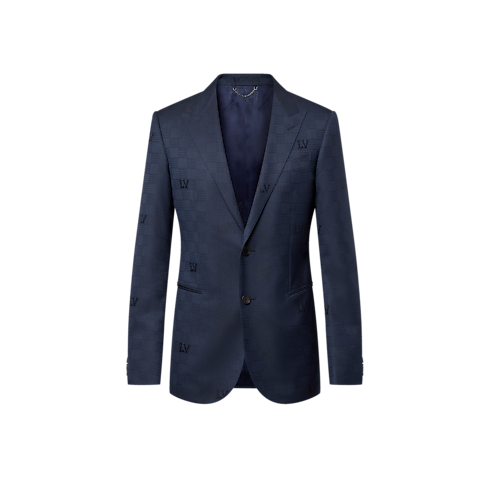 Single-Breasted Wool Pont Neuf Jacket in Men's Ready-to-Wear Blazers and Jackets collections by Louis Vuitton (Product zoom)