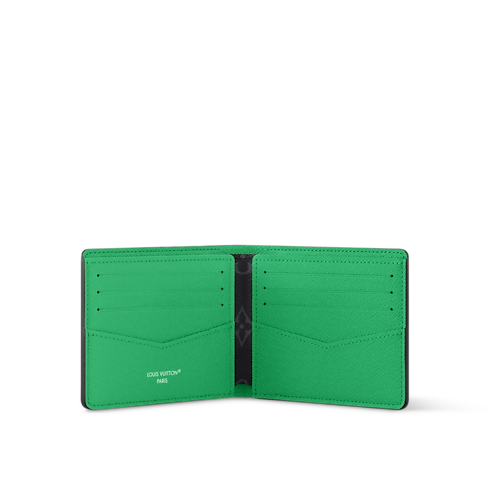 Slender Wallet Monogram Eclipse in Bags and Small Leather Goods's Men Small Leather Goods Compact & Long Wallets collections by Louis Vuitton (Product zoom)