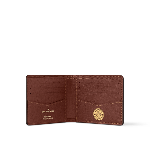 Slender Wallet Damier Ebene Canvas in Bags and Small Leather Goods's Men Small Leather Goods Compact & Long Wallets collections by Louis Vuitton (Product zoom)