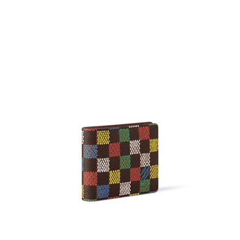 Slender Wallet Damier Ebene Canvas in Bags and Small Leather Goods's Men Small Leather Goods Compact & Long Wallets collections by Louis Vuitton (Product zoom)