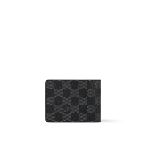 Slender Wallet Damier Graphite Canvas in Men's Wallets and Small Leather Goods All Wallets and Small Leather Goods collections by Louis Vuitton (Product zoom)